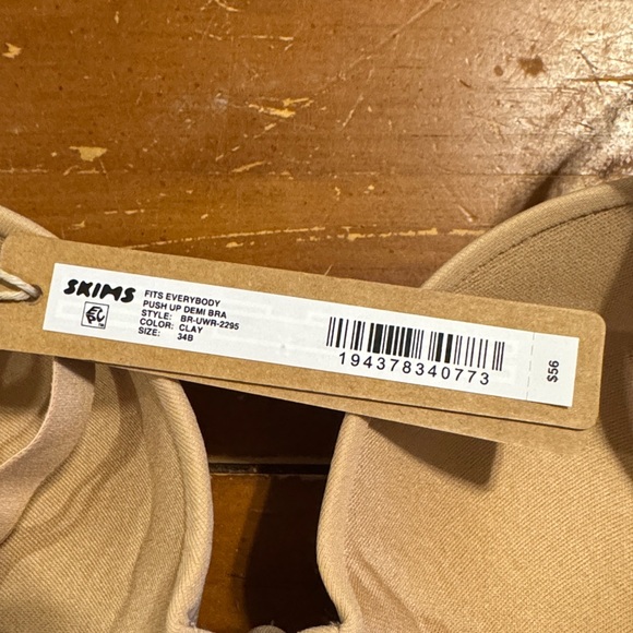 Push Up Demi Bra | Clay - Picture 4 of 8